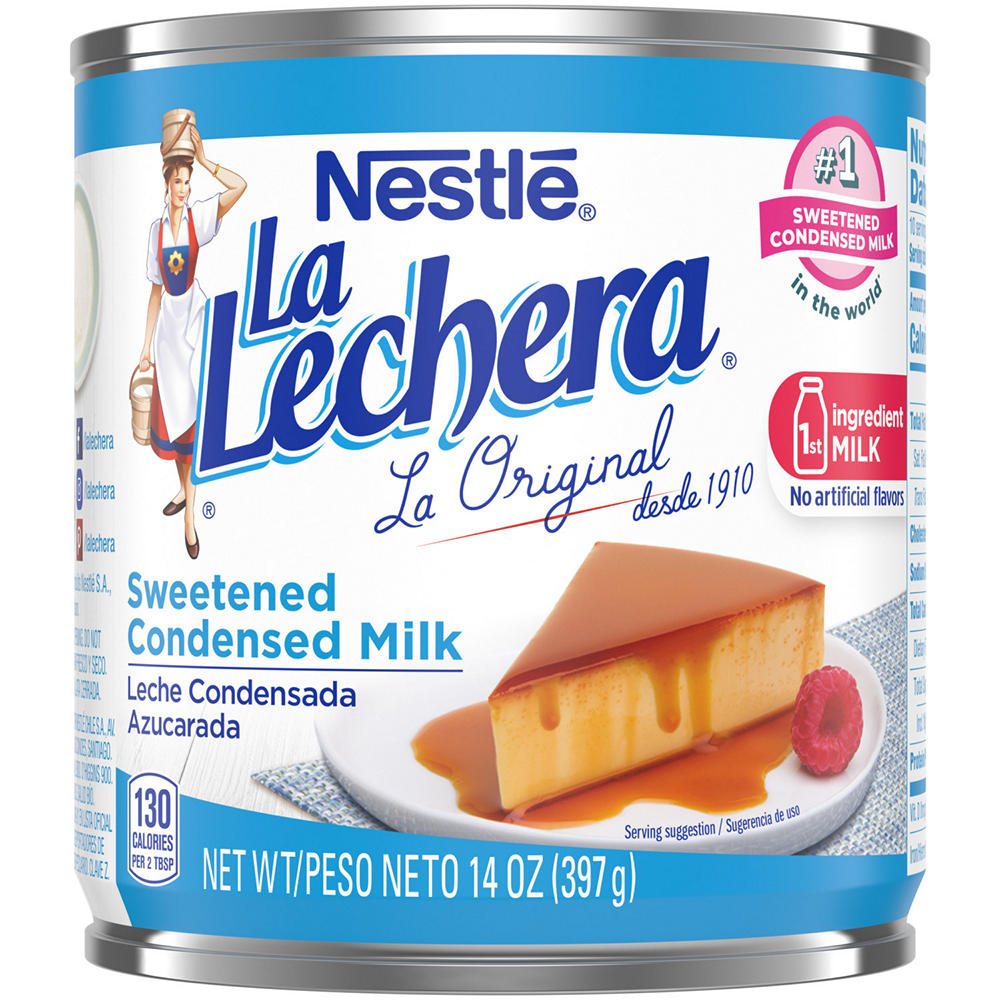 Nestle La Lechera Sweetened Condensed Milk, 14 oz