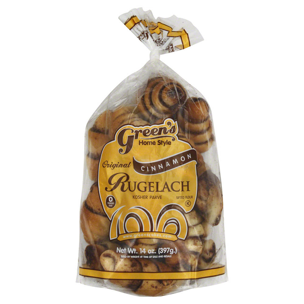 Green's Kosher Original Cinnamon Rugelach, 14 oz