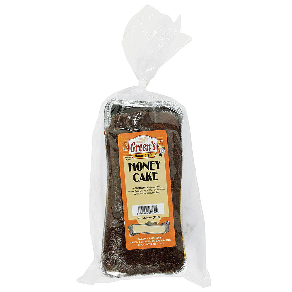 Green's Kosher Home Style Honey Cake, 16 oz