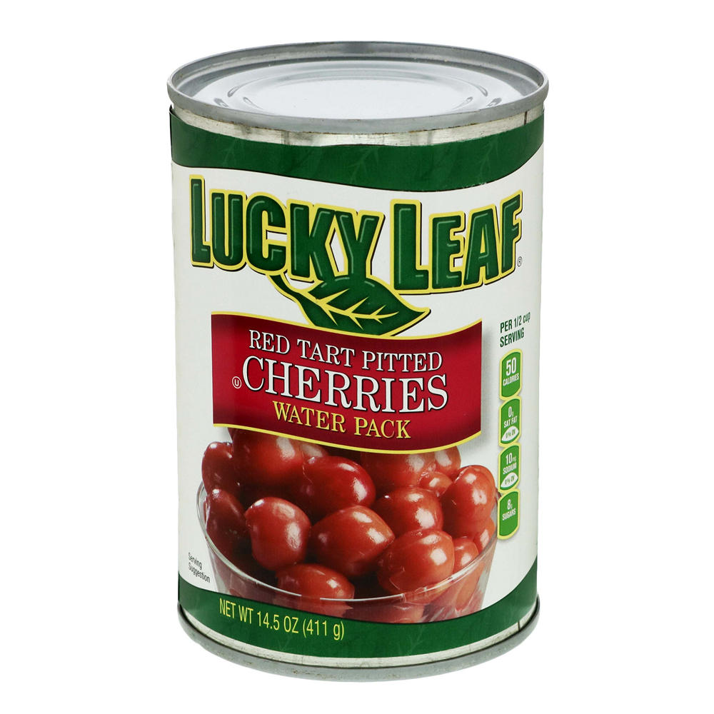Lucky Leaf Red Tart Pitted Cherries, 14.5 oz