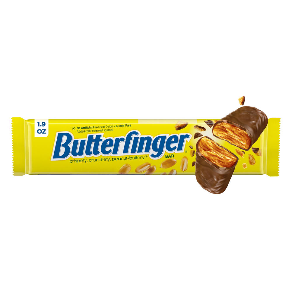 Butterfinger Full Size Chocolate Candy Bar, 1.9 oz