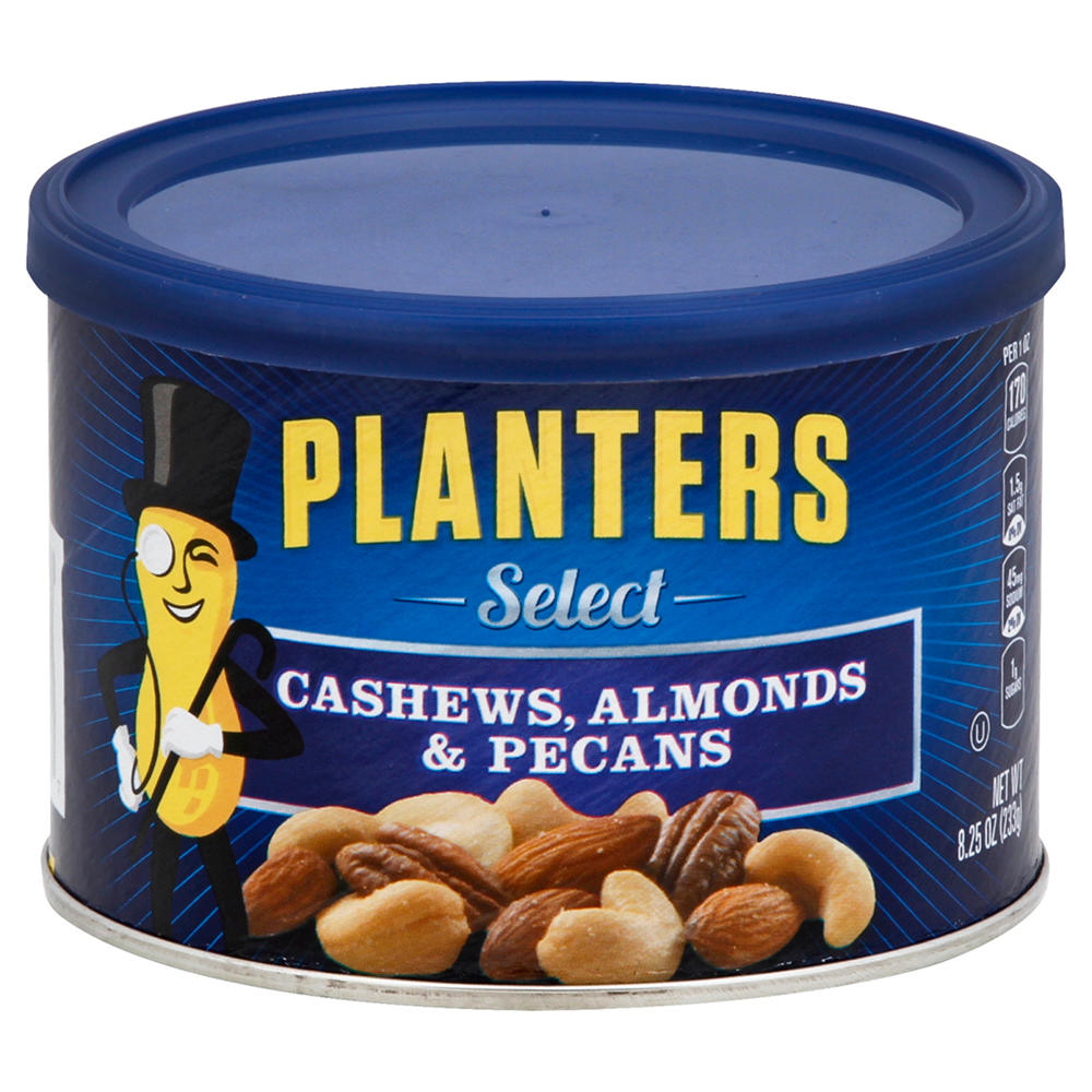 Planters Select Cashews, Almonds & Pecans, 8.25 oz