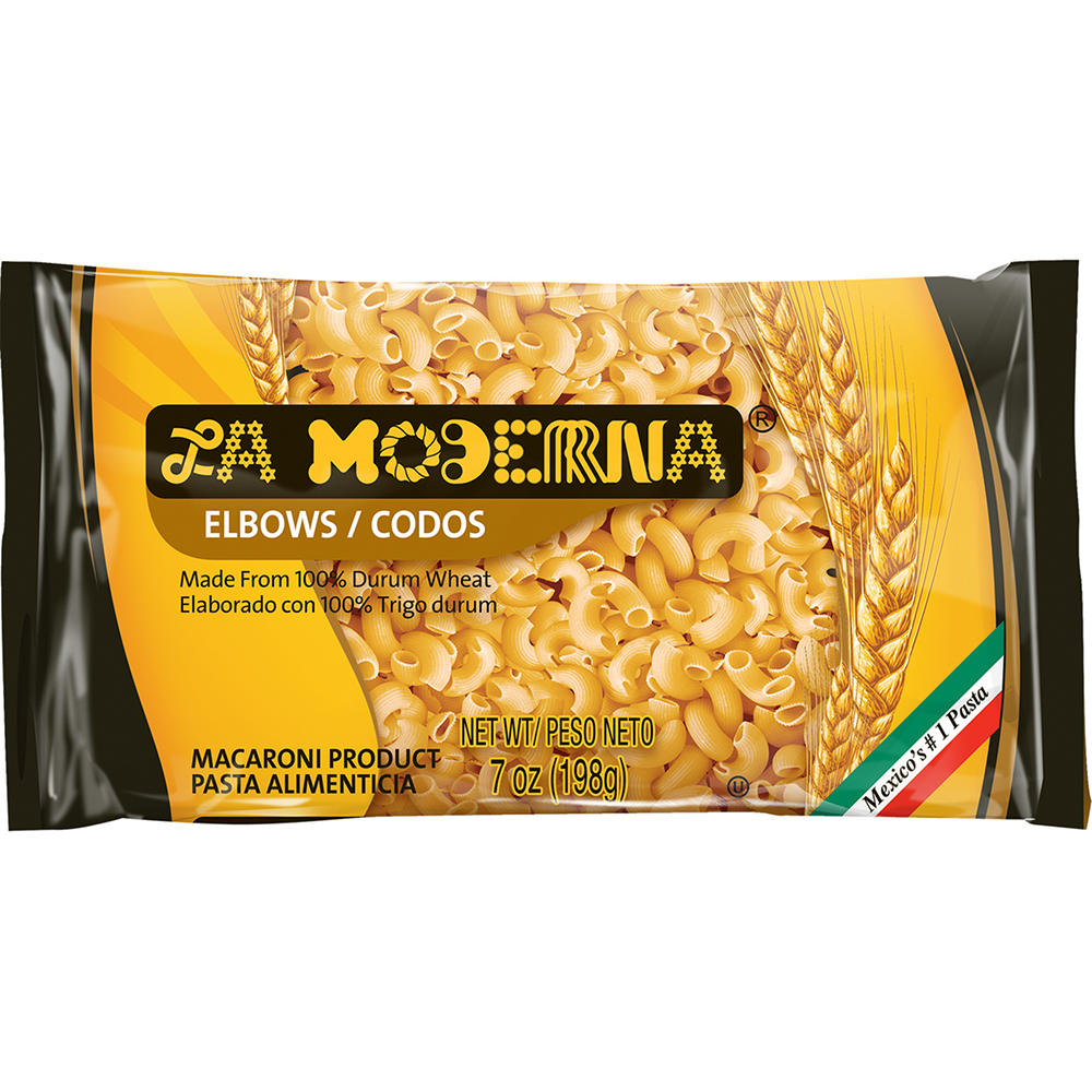 La Moderna Elbow Macaroni Pasta, 7.05 oz