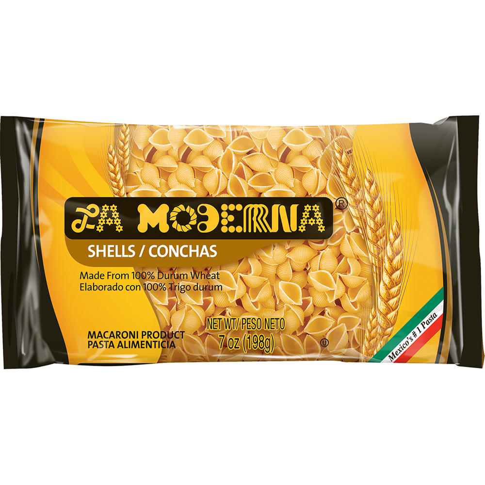 La Moderna Conchas Shells Pasta Noodles, 7 oz