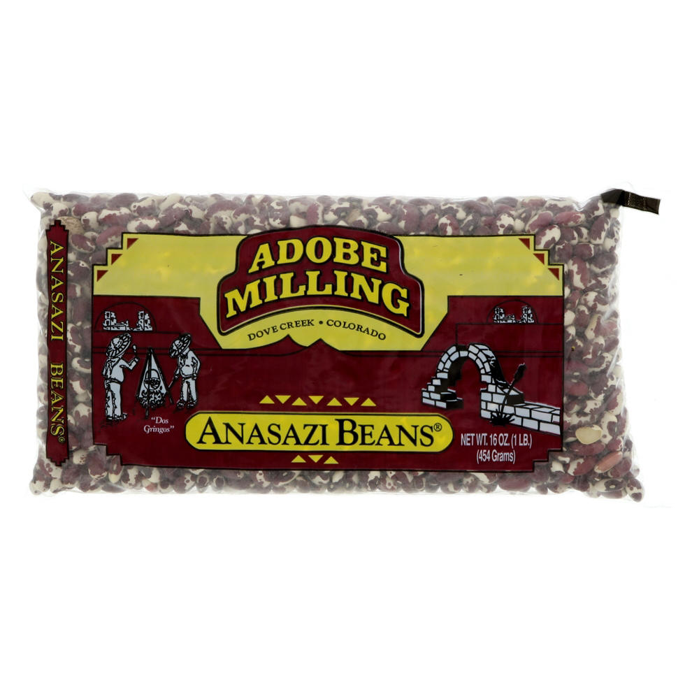 Adobe Milling Anasazi Beans, 16 oz