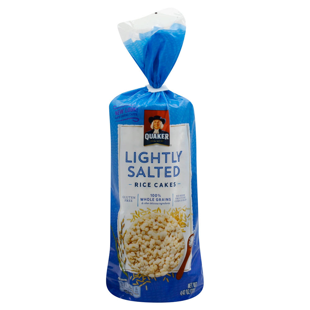 Quaker Lightly Salted Rice Cakes, 4.47 oz