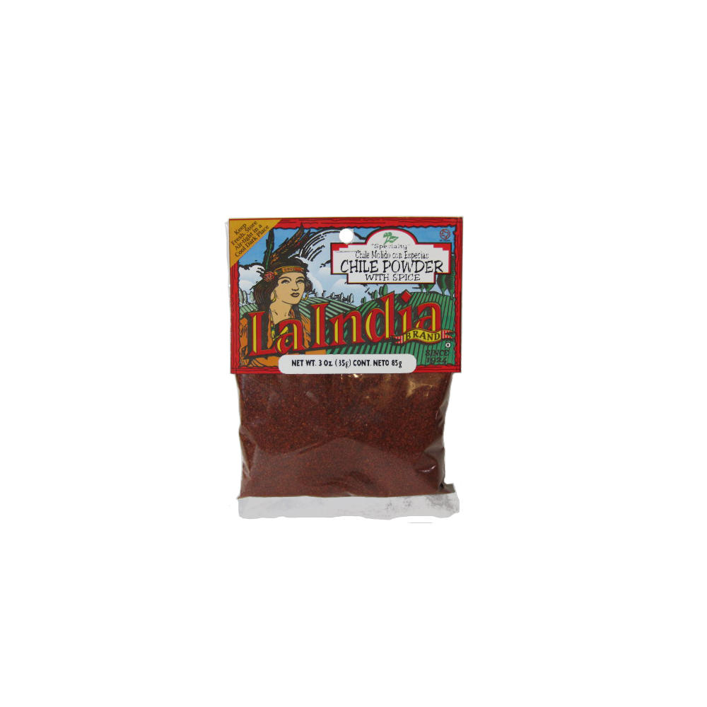 La India Chili Powder with Spice, 3 oz