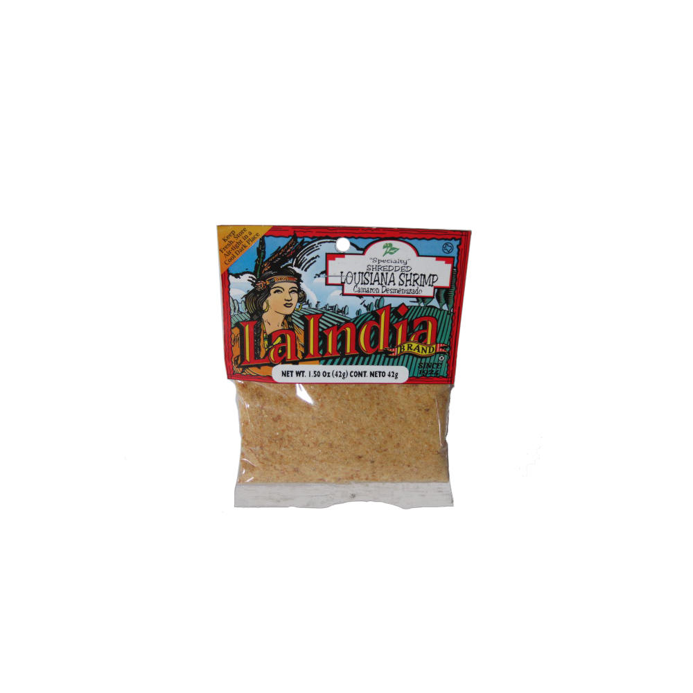 La India Shredded Louisiana Shrimp, 1.5 oz