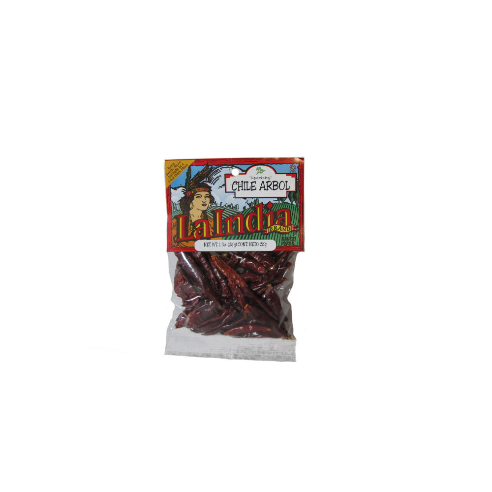 La India Chile Arbol, 1 oz