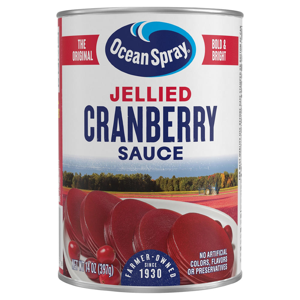 Ocean Spray Jellied Cranberry Sauce, 14 oz