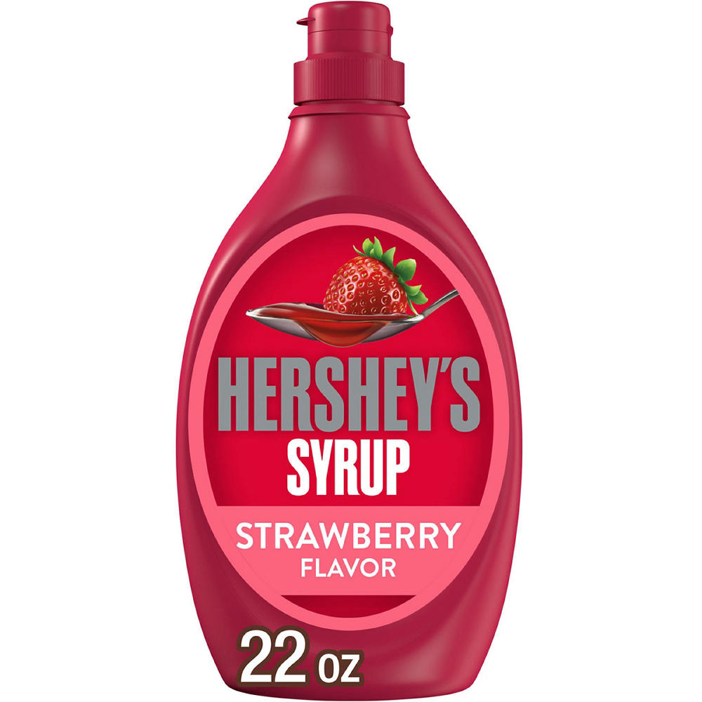 Hershey's Strawberry Syrup, 22 oz