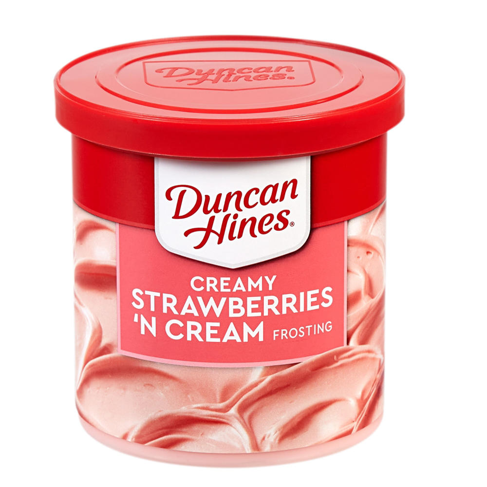 Duncan Hines Creamy Strawberries 'n Cream Frosting, 16 oz