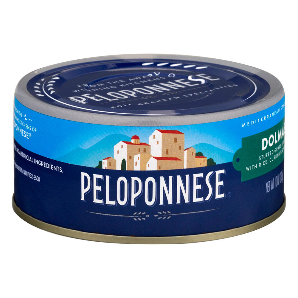 Peloponnese Stuffed with Raisins & Pine Nut Grape Leaves, 10 oz