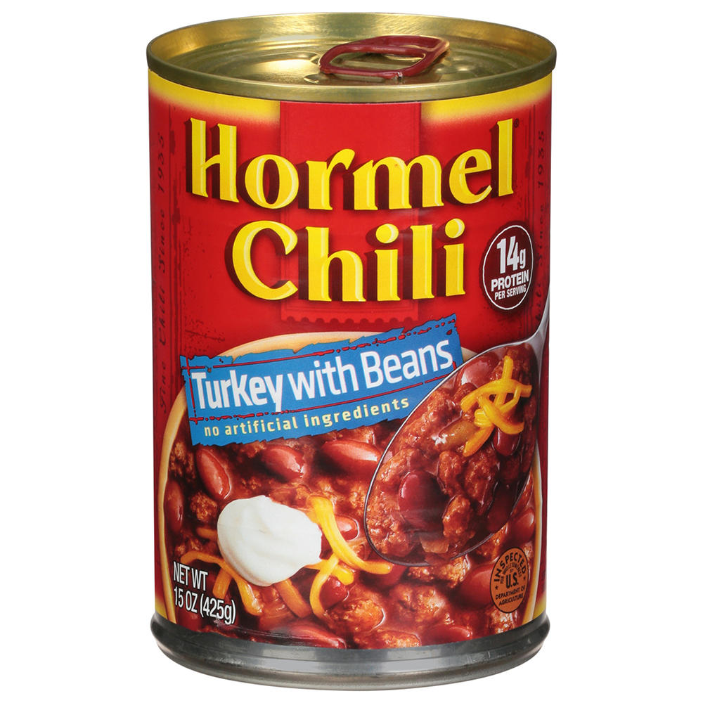 Hormel 98% Fat Free Turkey Chili with Beans, 15 oz
