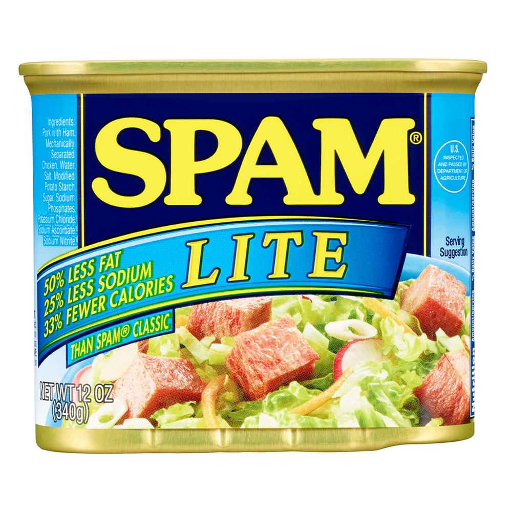 Spam Lite Luncheon Loaf, 12 oz