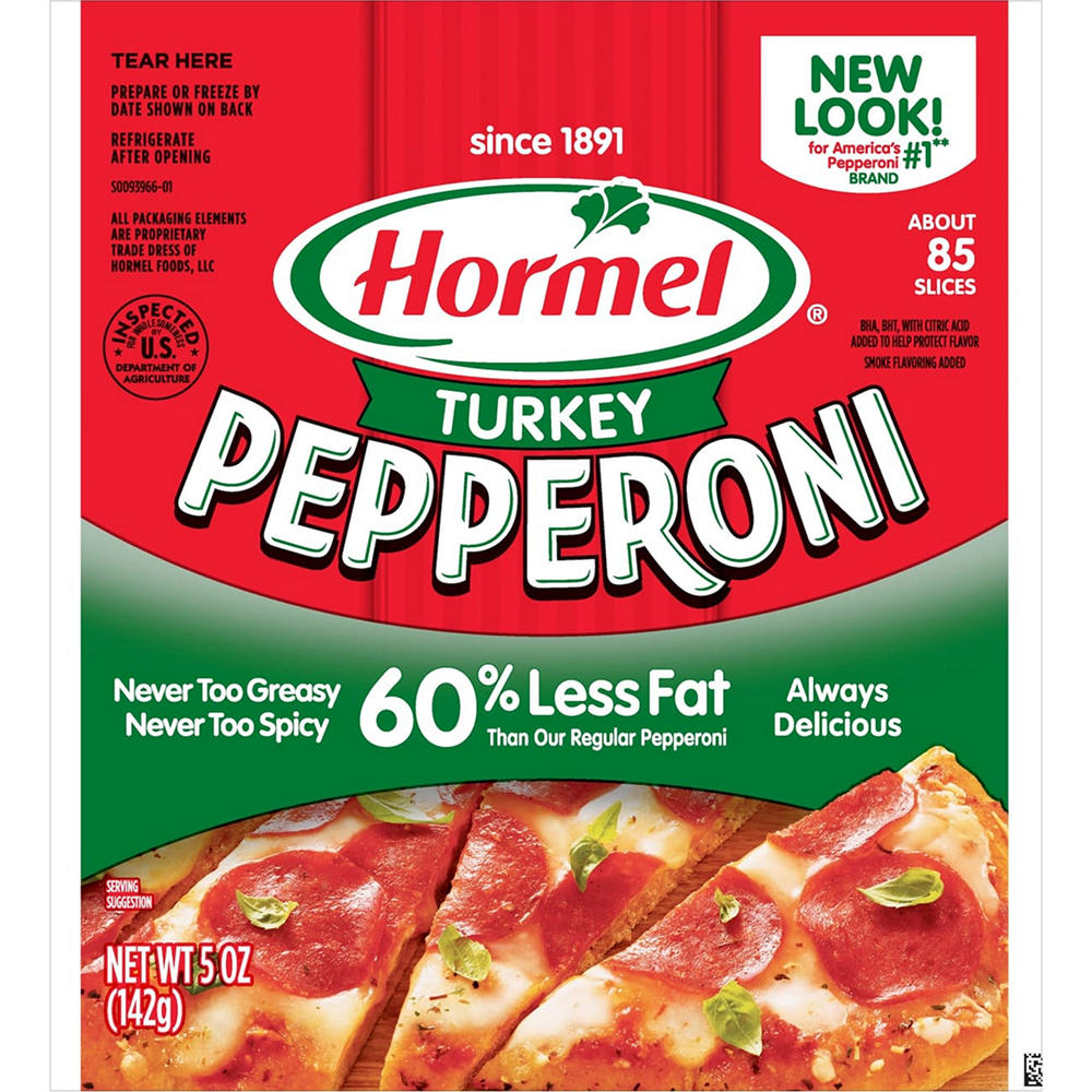 Hormel Turkey Pepperoni, 5 oz