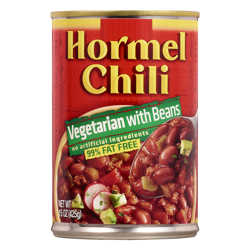 Hormel 99% Fat Free Vegetarian Chili with Beans, 15 oz