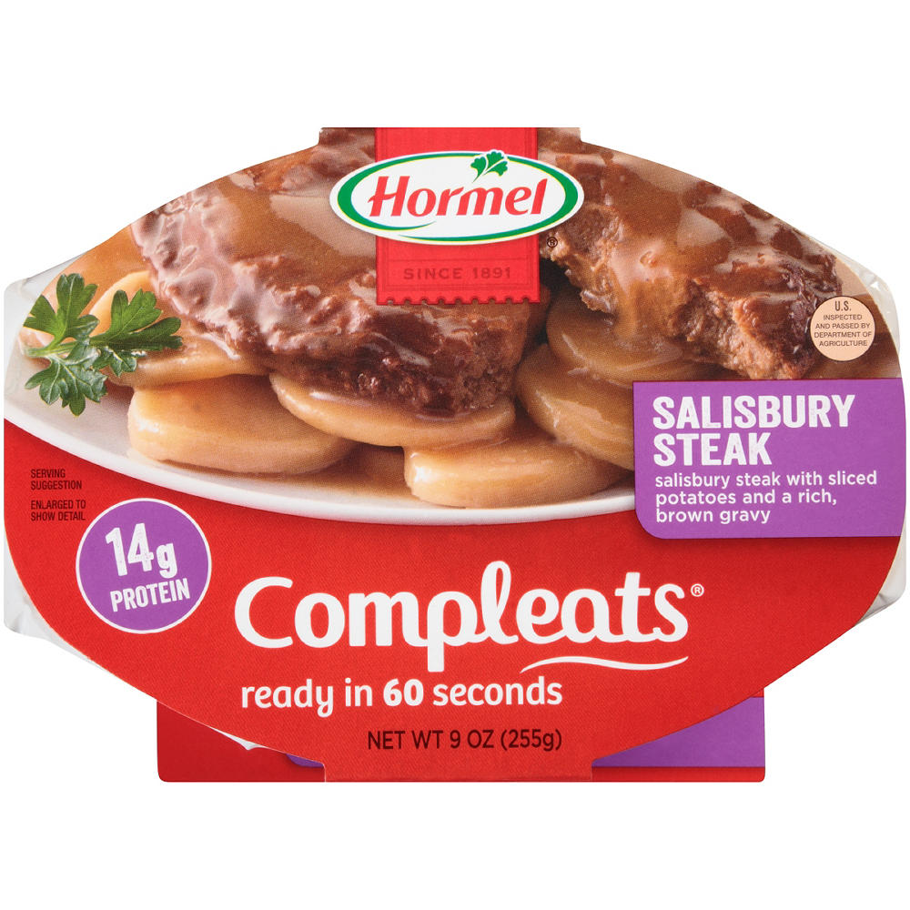 Hormel Compleats Salisbury Steak, 9 oz
