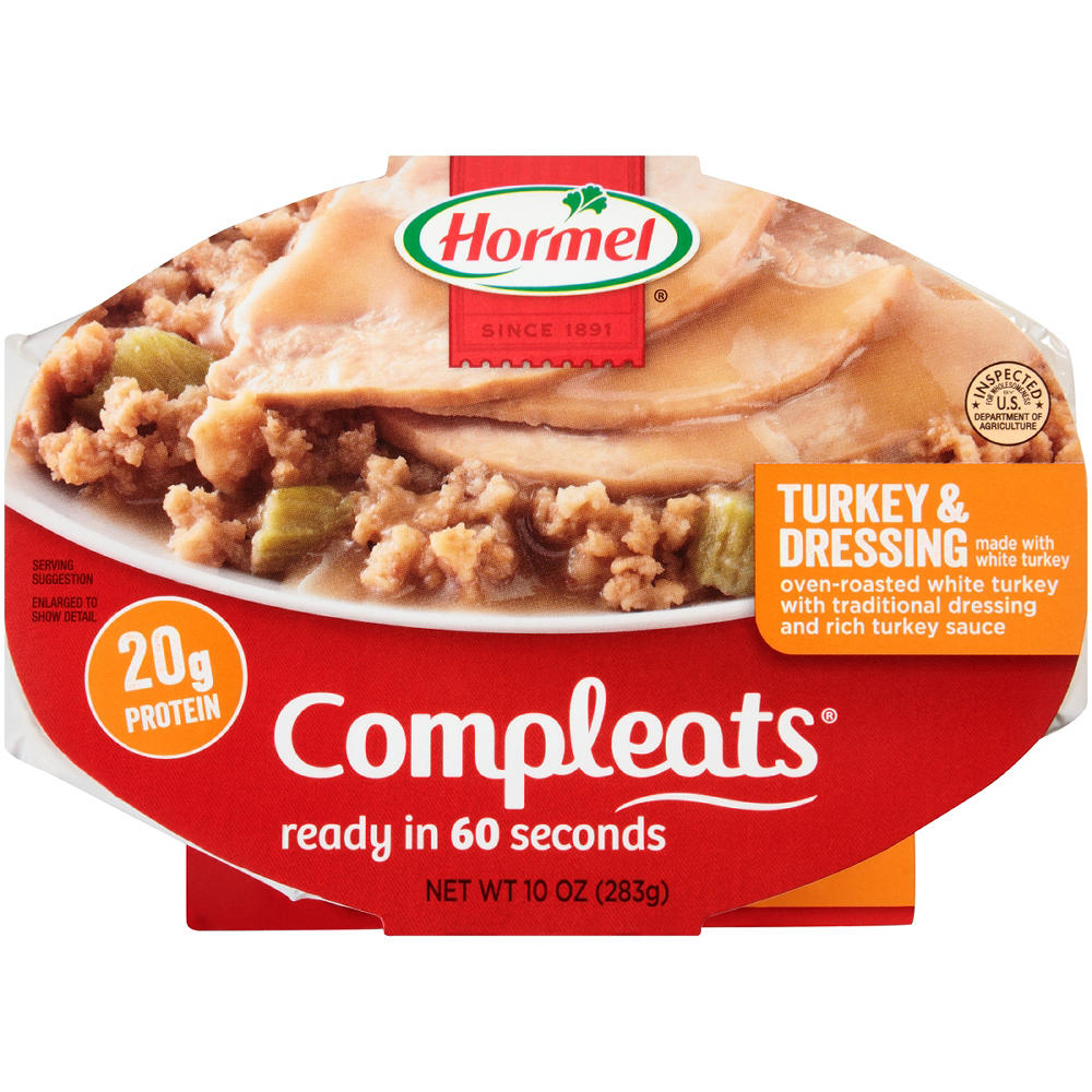 Hormel Compleats Turkey & Dressing, 10 oz