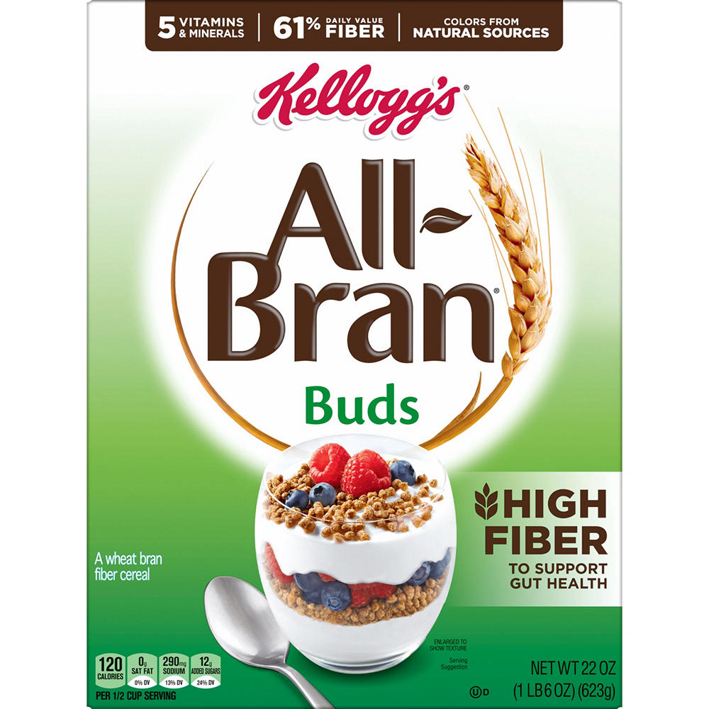 Kellogg's All Bran Buds Cereal, 22 oz