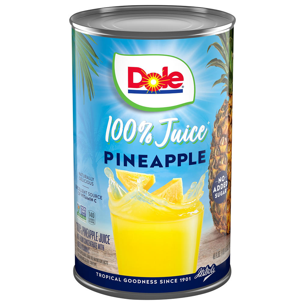 Dole 100% Pineapple Juice, 46 oz
