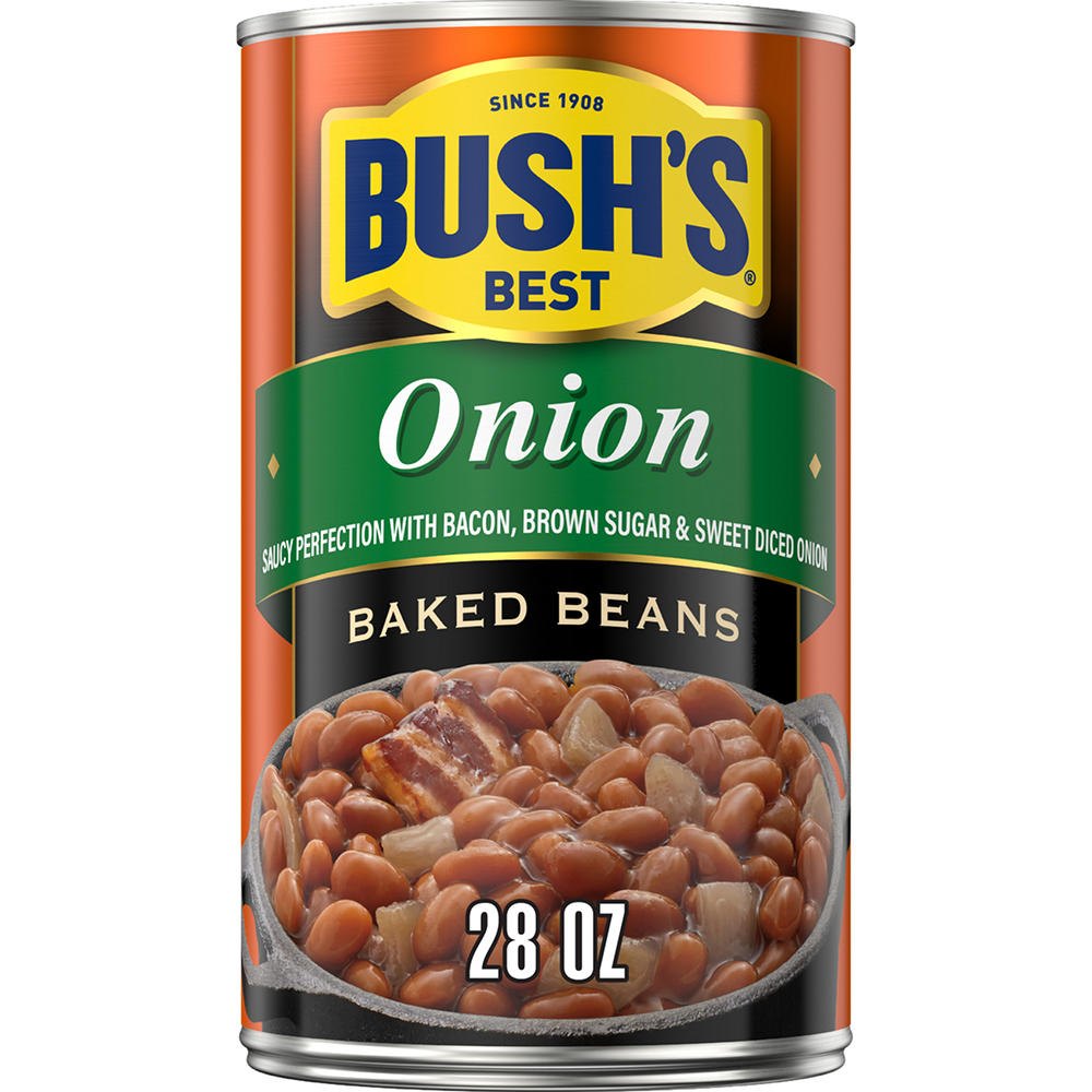 Bush's Best Baked Beans with Onion, 28 oz