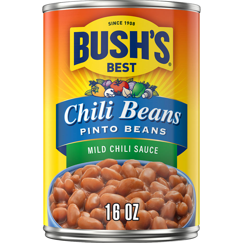 Bush's Best Pinto Beans in a Mild Chili Sauce, 16 oz