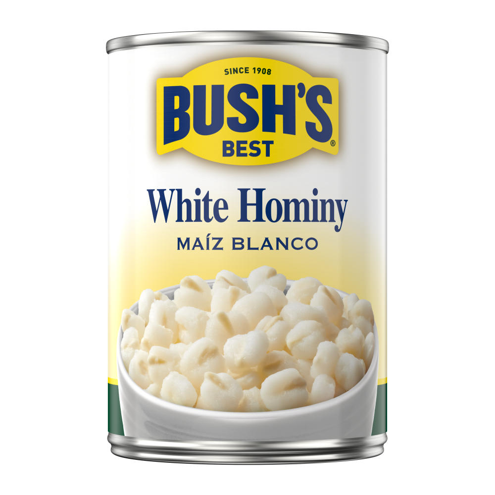 Bush's Best White Hominy, 15.5 oz