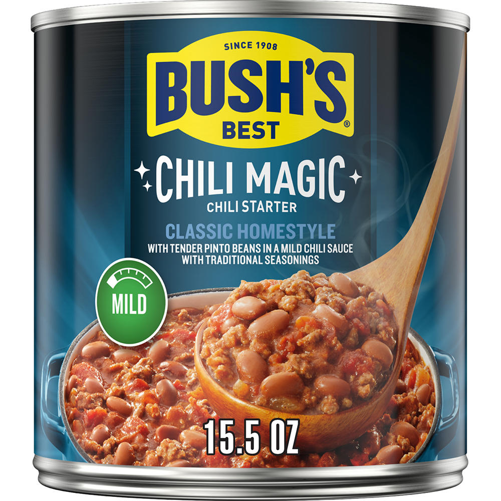 Bush's Best Chili Magic Classic Homestyle Mild Chili Starter, 15.5 oz