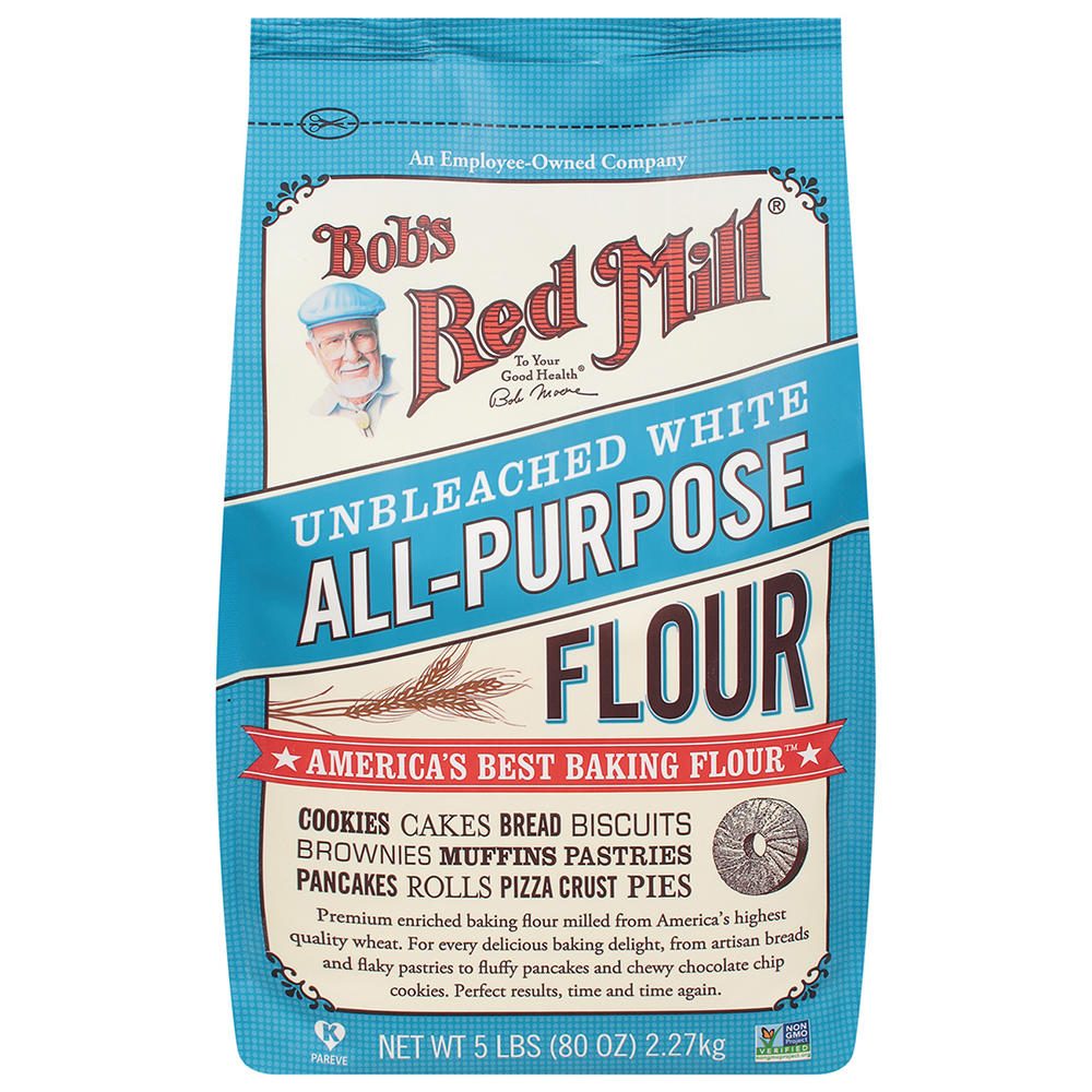 Bob's Red Mill Unbleached White All-Purpose Flour, 5 lbs
