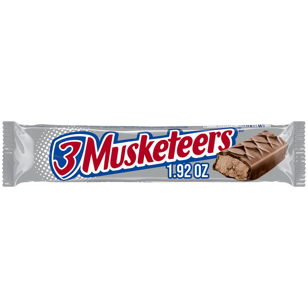 3 Musketeers Milk Chocolate Candy Bar, 1.92 oz