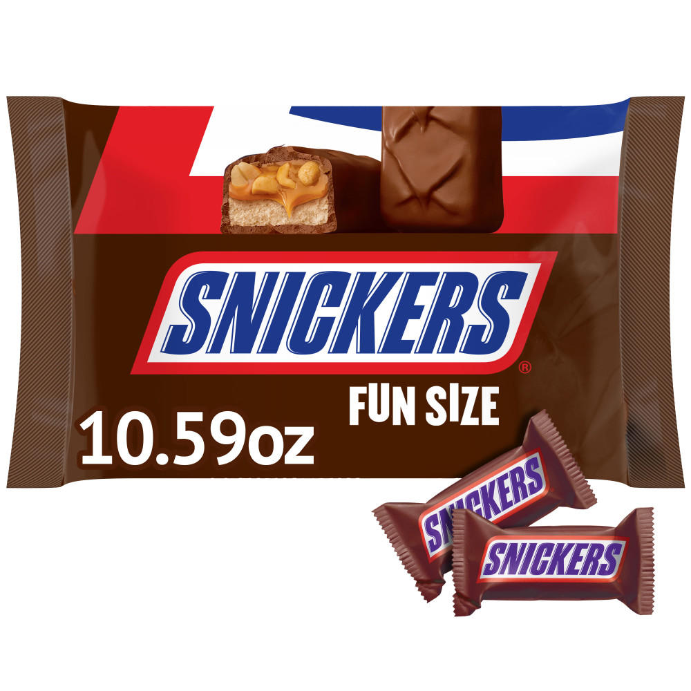 Snickers Original Chocolate Fun Size Candy Bars, 10.59 oz