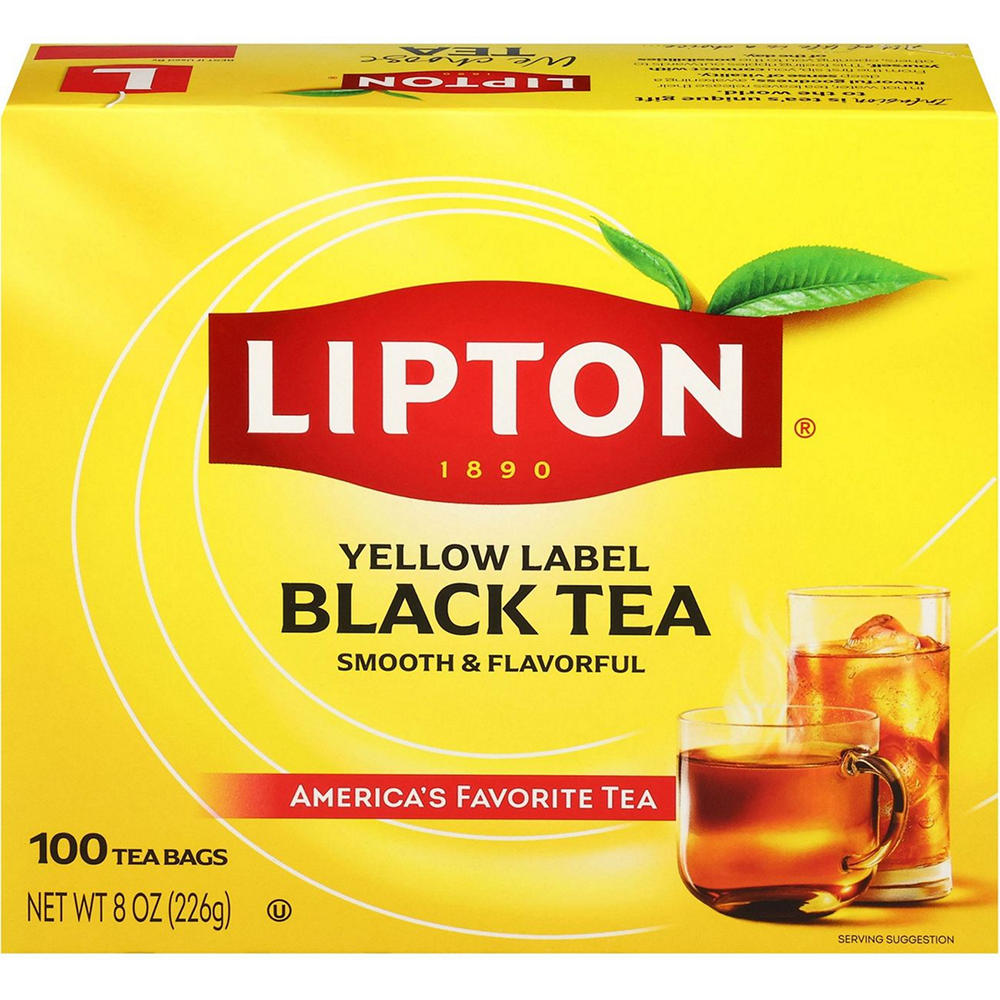 Lipton Black Tea Bags, 100 ct