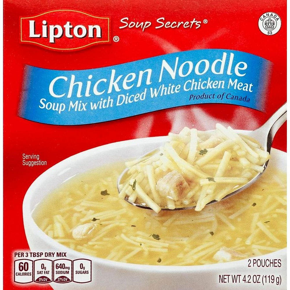 Lipton Chicken Noodle Soup Mix, 4.2 oz