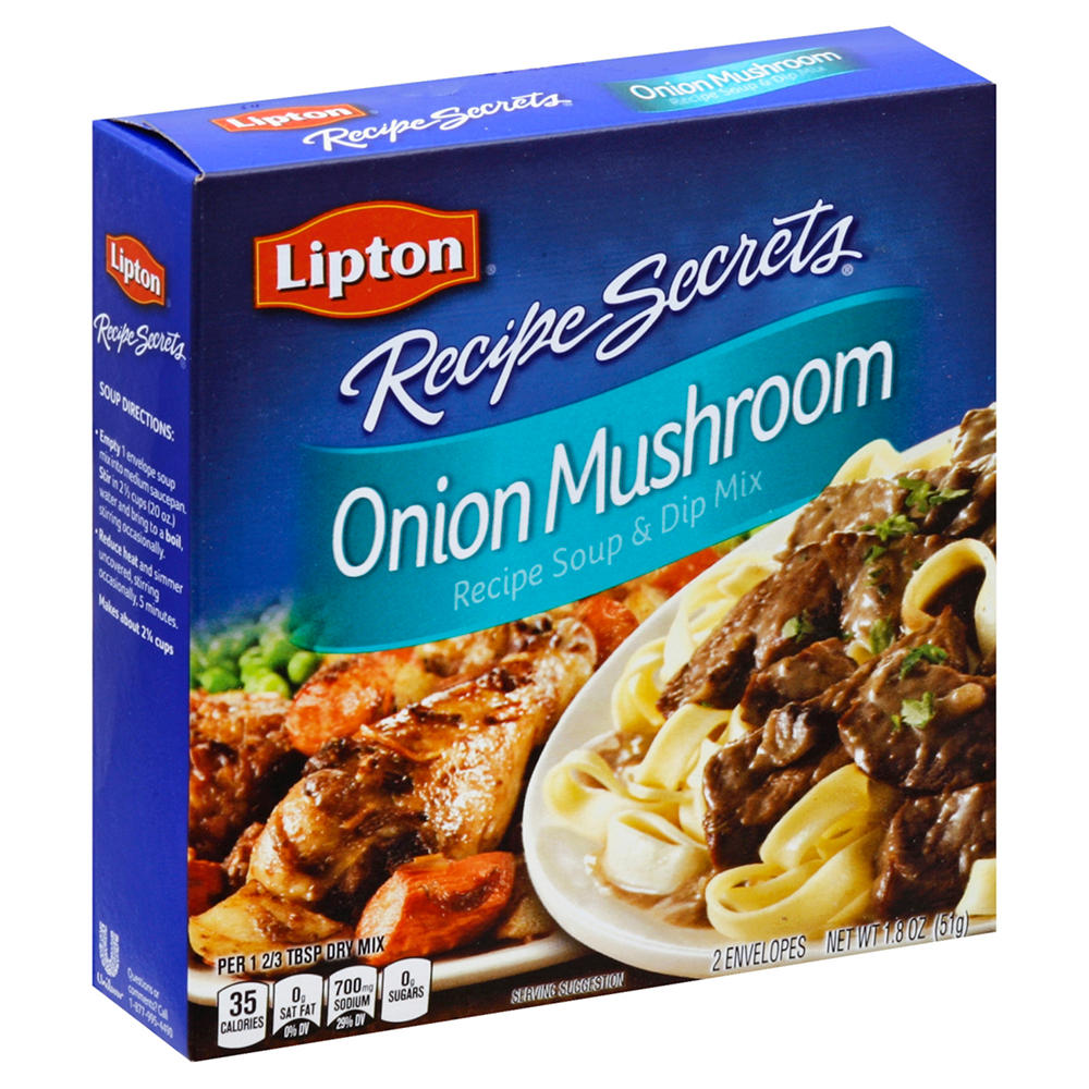 Lipton Recipe Secrets Soup and Dip Mix Onion Mushroom, 1.8 oz