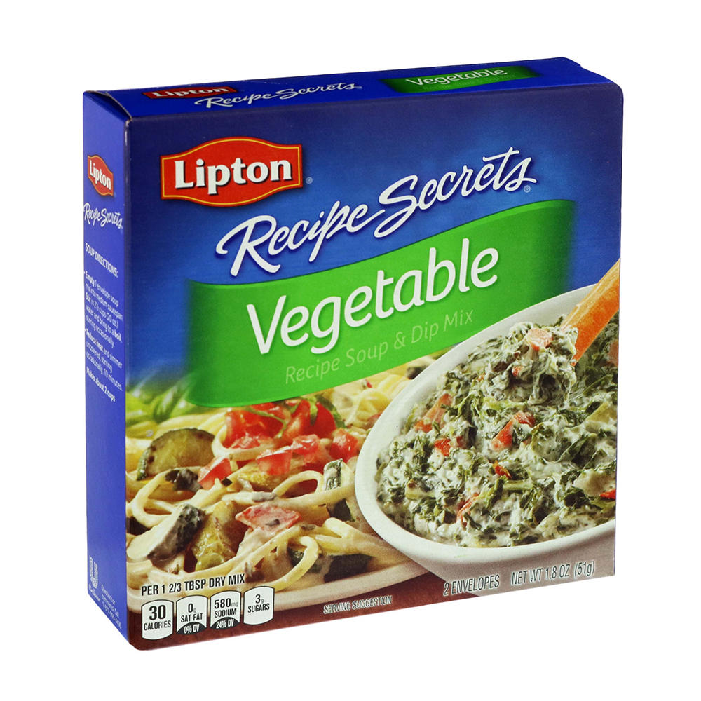 Lipton Recipe Secrets Soup and Dip Mix Vegetable, 1.8 oz