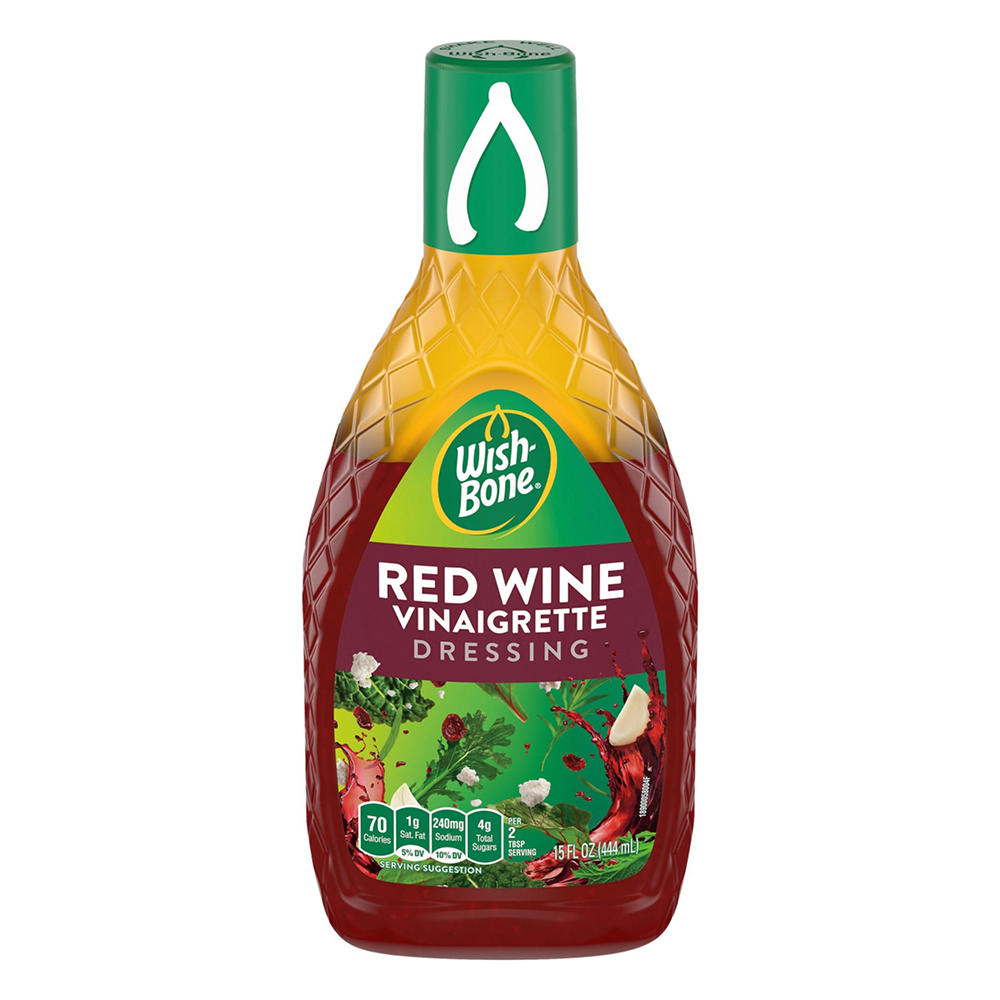 Wish-Bone Red Wine Vinaigrette Dressing, 15 oz