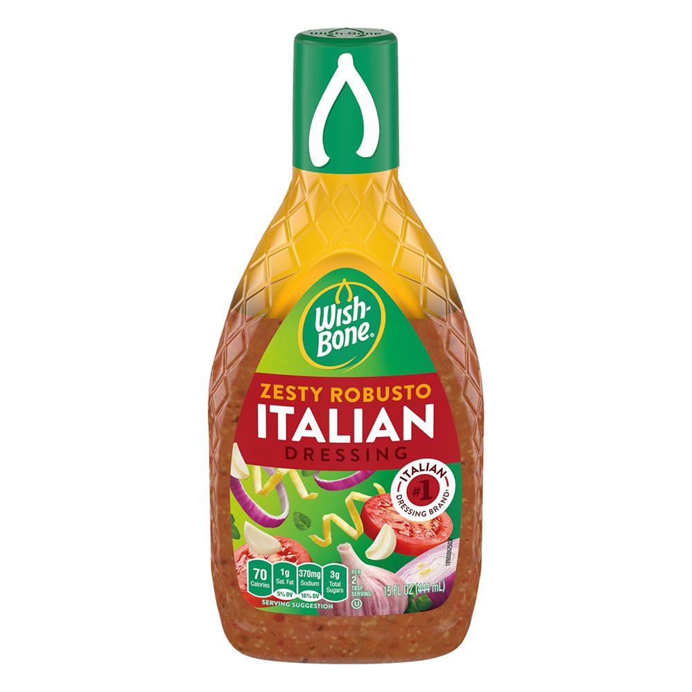 Wish-Bone Zesty Robusto Italian Dressing, 15 oz