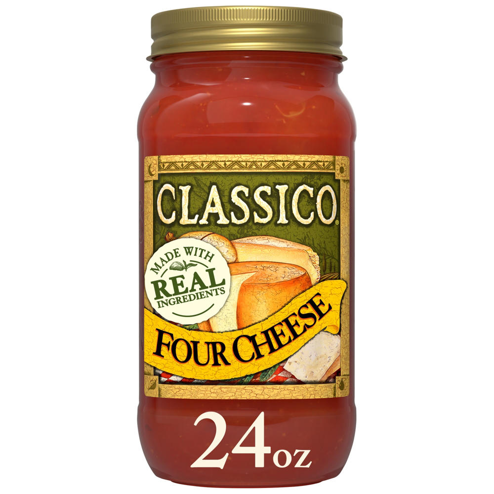 Classico Four Cheese Pasta Sauce, 24 oz