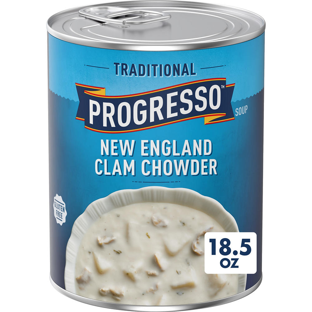 Progresso Traditional New England Clam Chowder Soup, 18.5 oz
