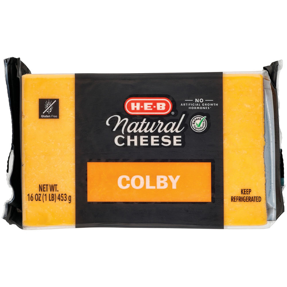 H-E-B Colby Cheese, 16 oz