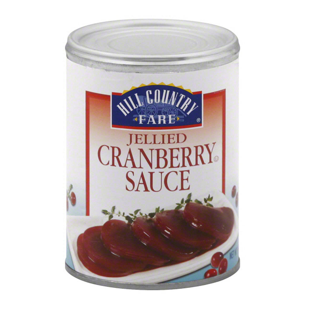Hill Country Fare Jellied Cranberry Sauce, 14 oz