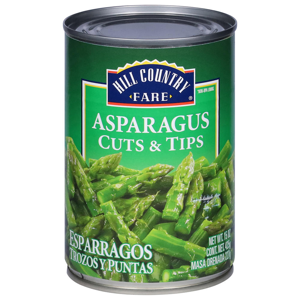 Hill Country Fare Asparagus Cuts & Tips, 15 oz