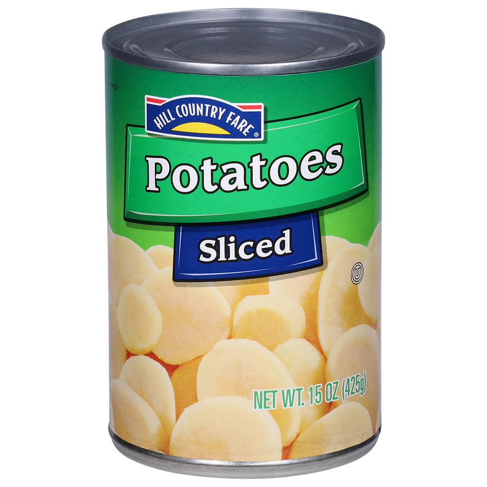 Hill Country Fare Sliced Potatoes, 15 oz