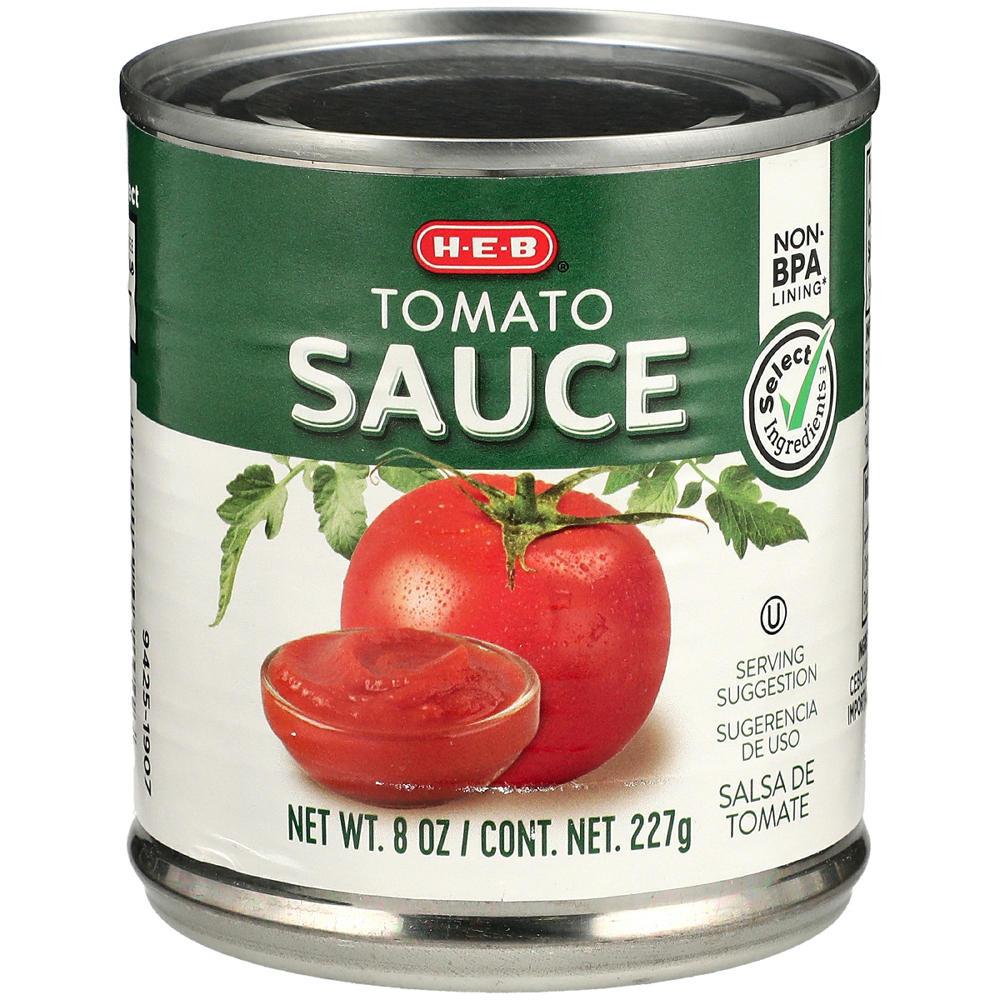 H-E-B Tomato Sauce, 8 oz