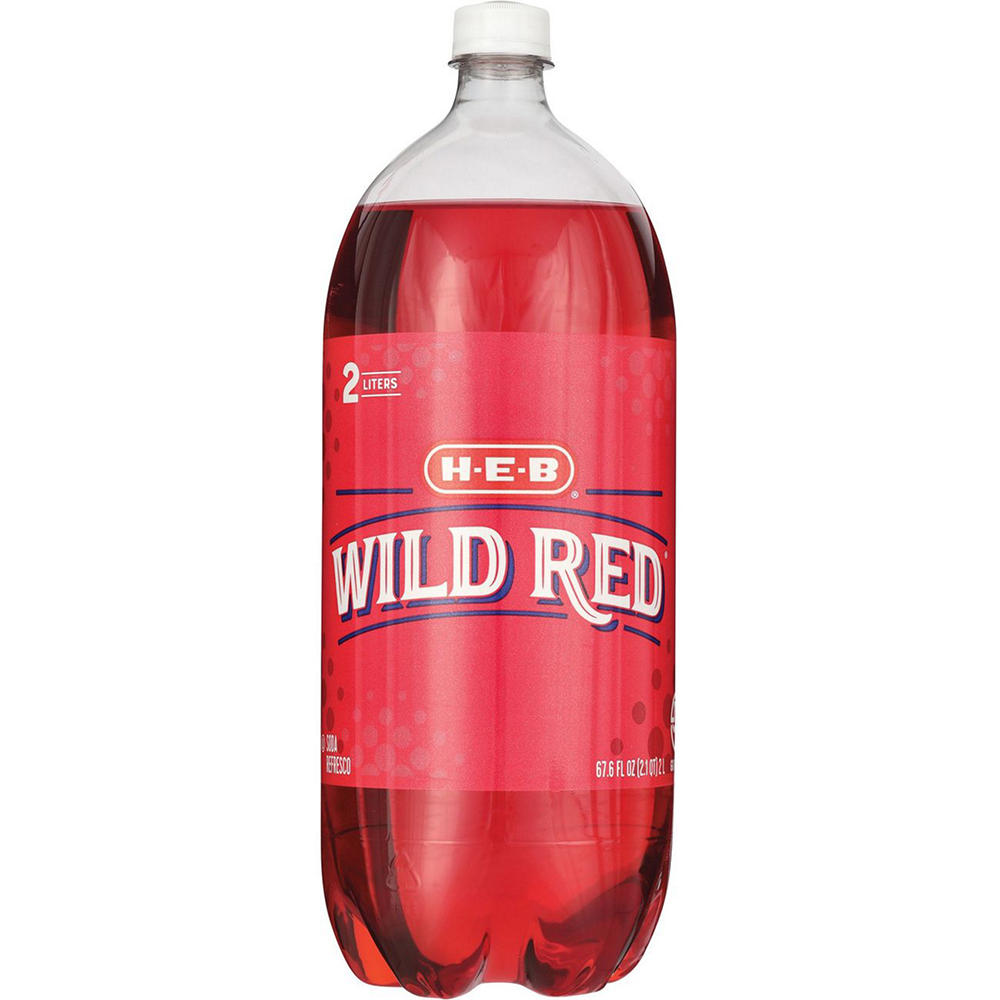 H-E-B Wild Red Soda, 2 L