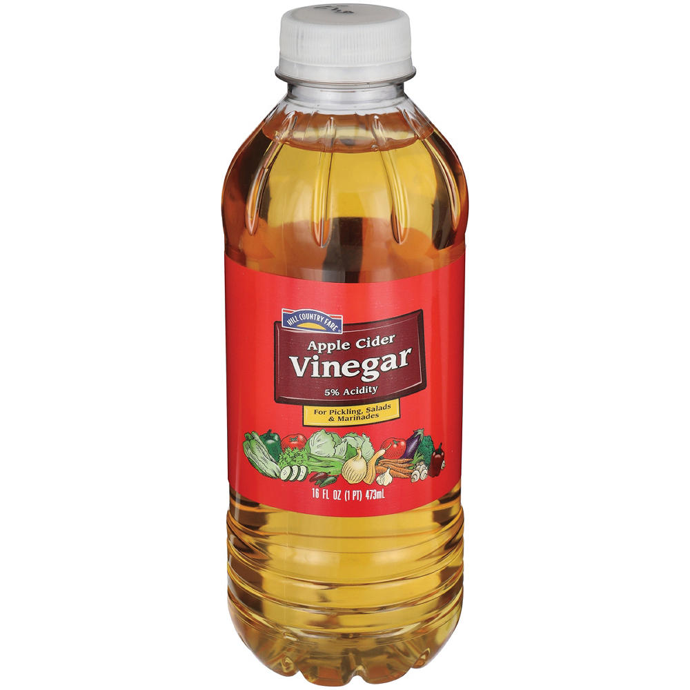 Hill Country Fare Apple Cider Vinegar, 16 oz