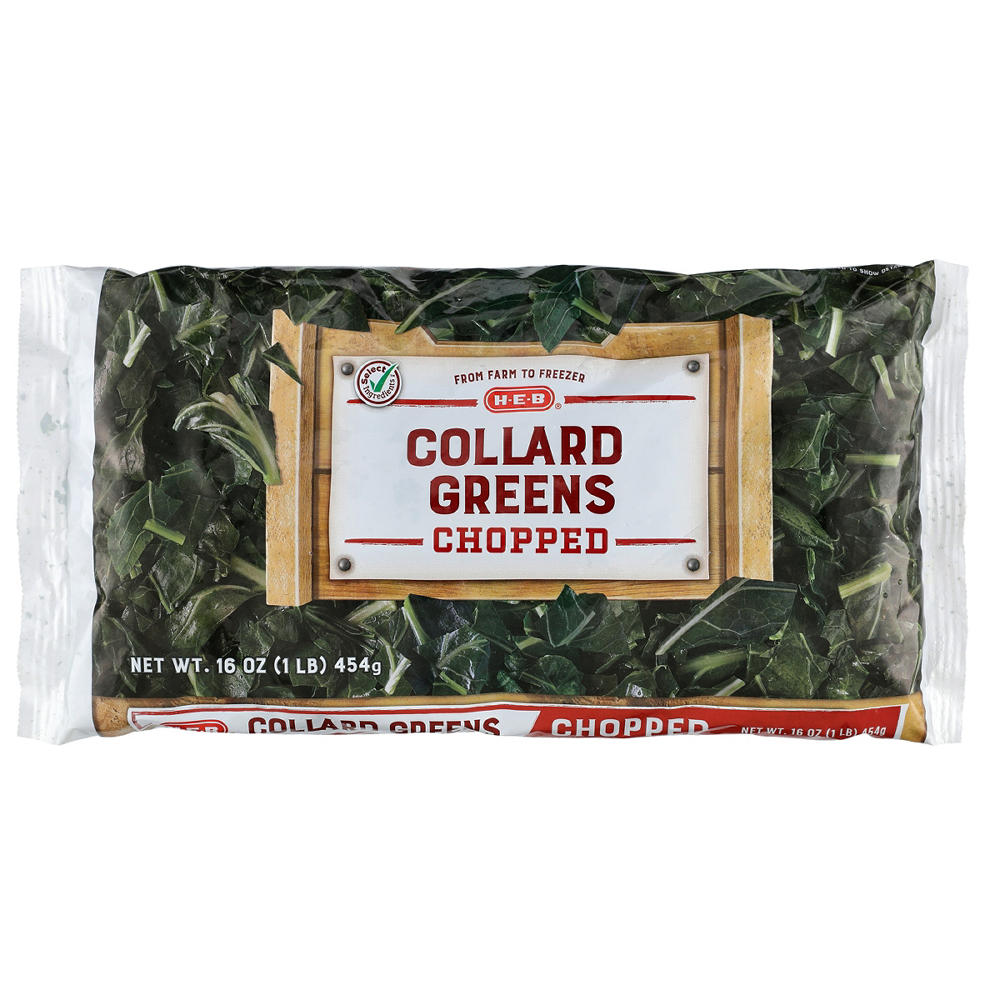 H-E-B Frozen Chopped Collard Greens, 16 oz