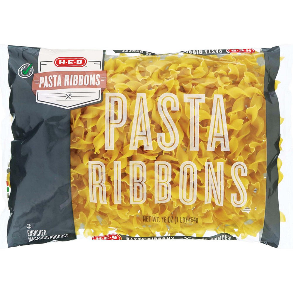 H-E-B Pasta Ribbons Noodles, 16 oz