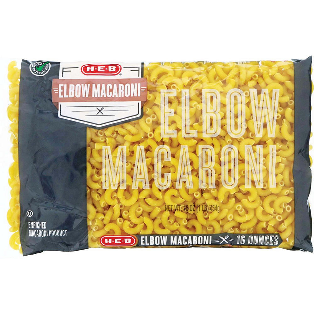 H-E-B Elbow Macaroni, 16 oz